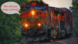 The Action Just Won’t Stop on the BNSF Hinckley Subdivision