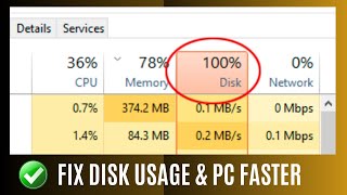 how to fix 100% disk usage in windows 10/11