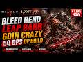Bleed Rend Leap Barb goin CRAZY 5Q DPS OP BUILD - LIVE NOW