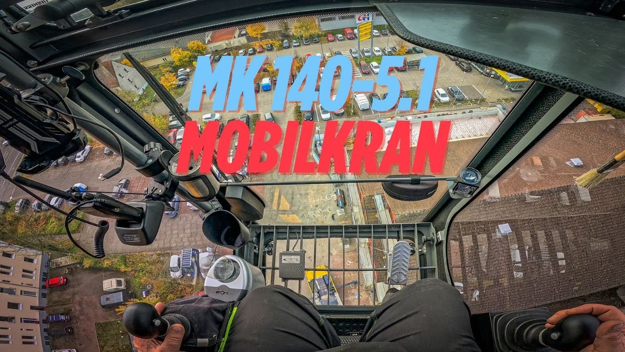 Mit dem Liebherr MK 140-5.1 auf der Baustelle – pure Power im Einsatz!