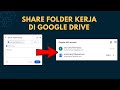 membagikan (share) folder pada google drive untuk kerja tim