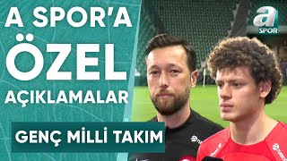 Türkiye U21 - İtalya U21 Maçı Öncesi Levent Sürme Ve Erencan Yardımcı Açıklamalarda Bulundu / A Spor