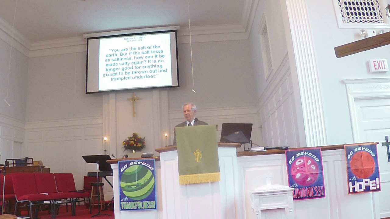 You Are The Salt And Light Of The World