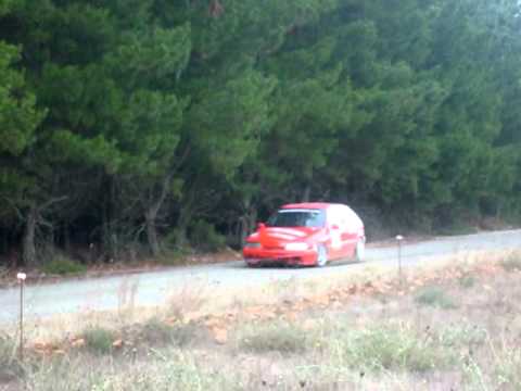 Angel Rodriguez Rallysprint de tierra de cubillos del Sil.