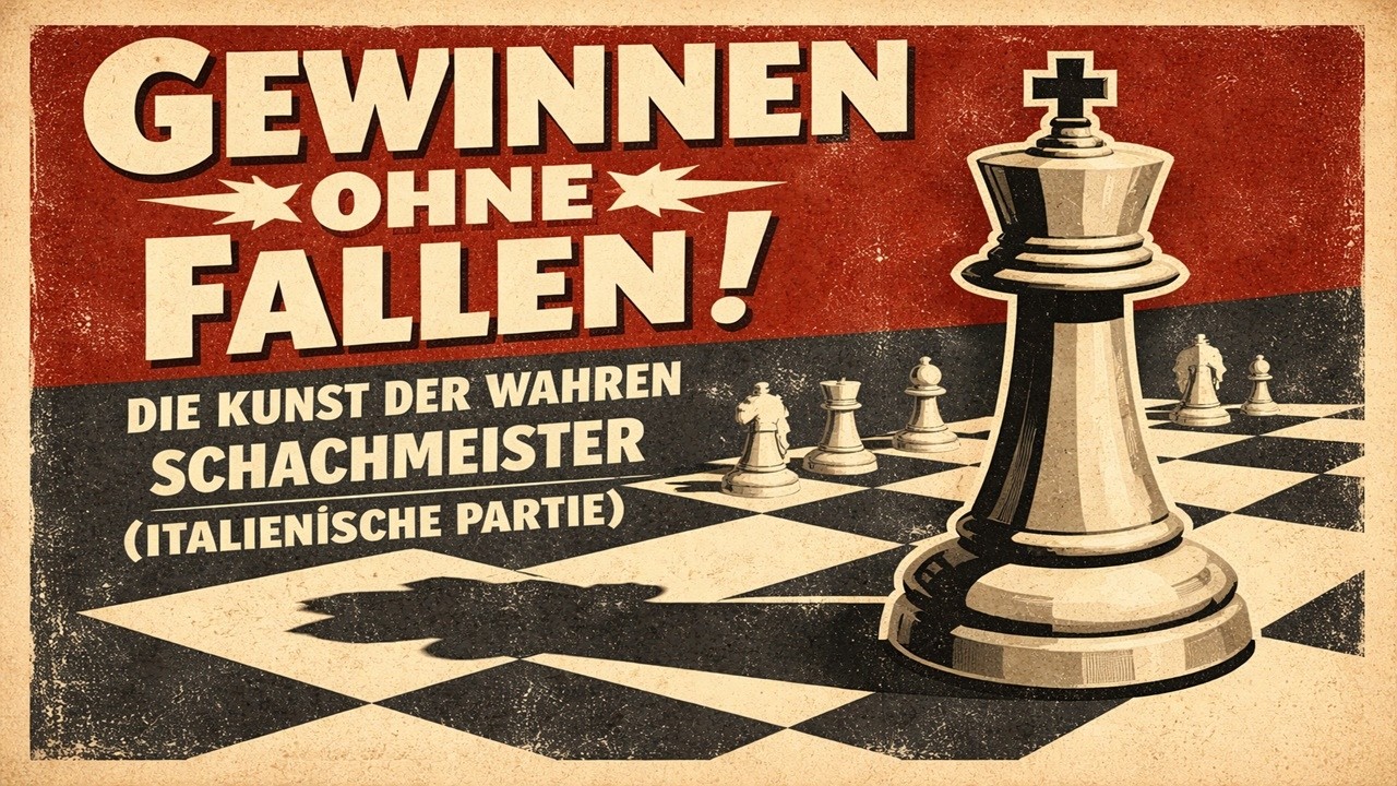 Vergiss aggressive Fallen! So spielst du wie ein echter Schach-Meister (Italienische Partie)