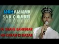 Ya Shahe Bahrobar ho karam ki nazar (mohammad sadik qadri)