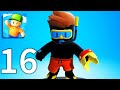 Stumble Guy‪s‬ - Gameplay Walkthrough Part 16 - Stumble Pass and Crown Win (iOS, Android)