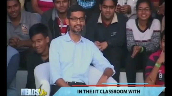 Sundar Pichai sharing his love story