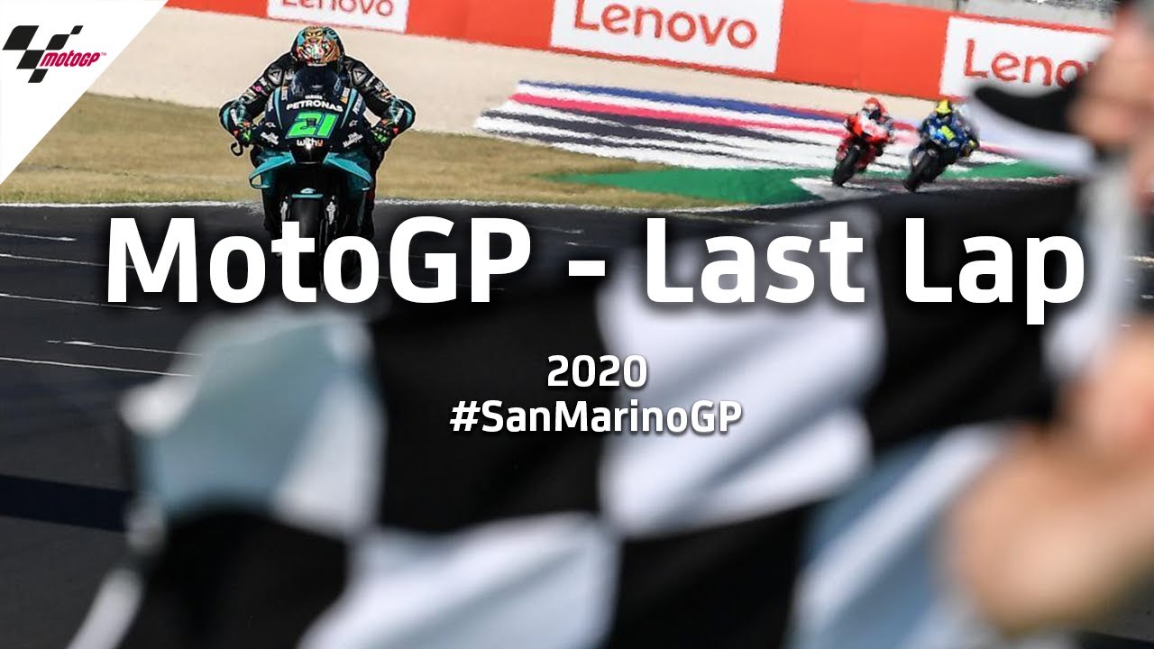 Motogp Last Lap 2020 Sanmarinogp Youtube