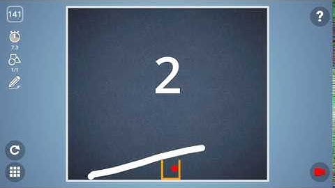 Check out how I solved level 141 in Brain It On! #BrainItOn