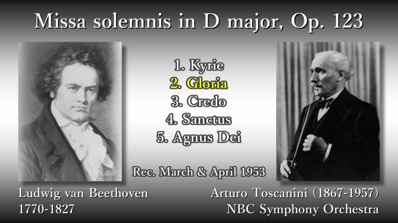 Beethoven: Symphony No. 2, Toscanini & NBCso (1949) ベートーヴェン