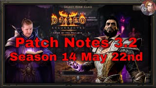 D2R RotW - Patch Notes 3.2 Final (Season 14 Launches May 22nd 5pm PDT) screenshot 4