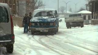 Taraklı Medya Kar Yolları Kapadı