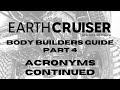 Body Builders Guide Pt 4. Acronyms Continued
