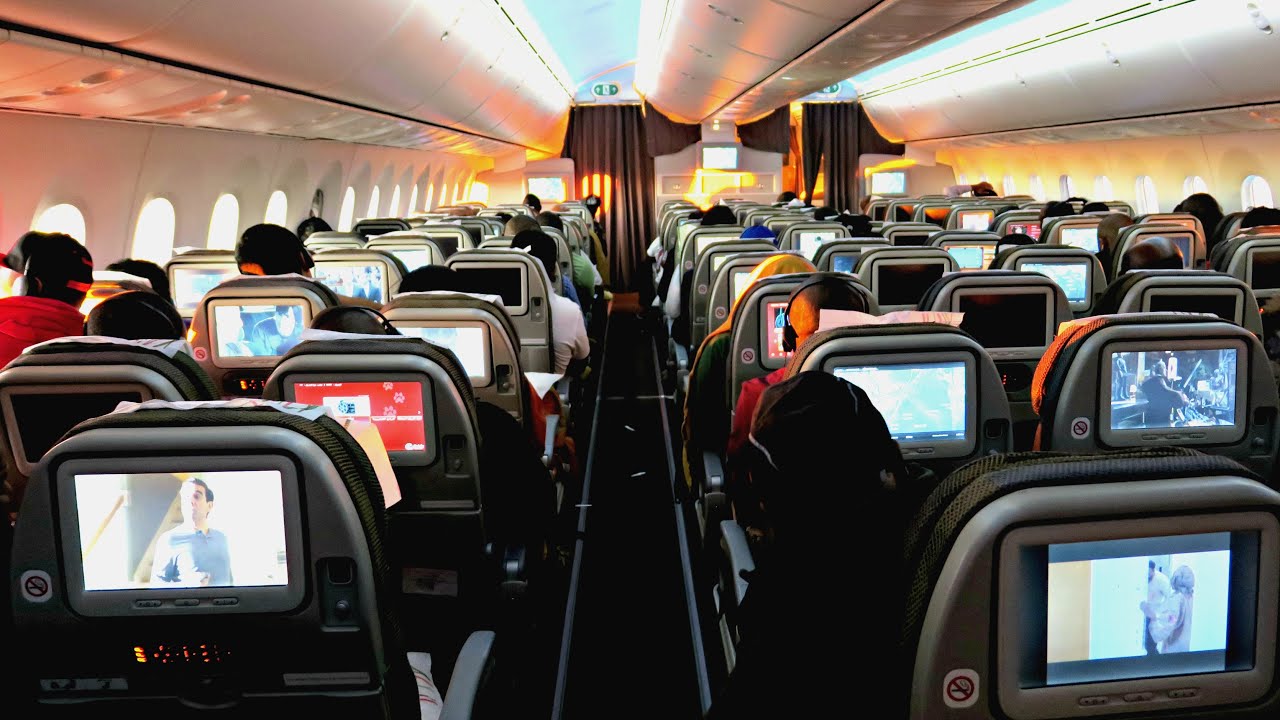 Kenya Airways Flight Experience: KQ311 Dubai to Nairobi - YouTube