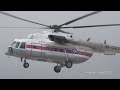 КА-32 МИ-8МТВ-1 Russia - Ministry for Emergency Situations (MChS) посадка и руление.