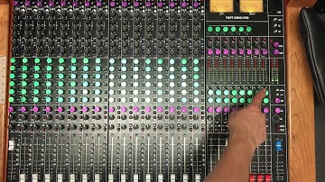 Setting up channel 1 on the Toft