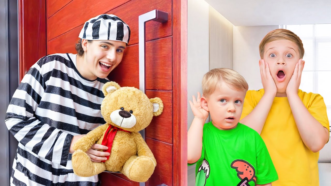 قصص ديانا وروما وحيد في المنزل للأطفال