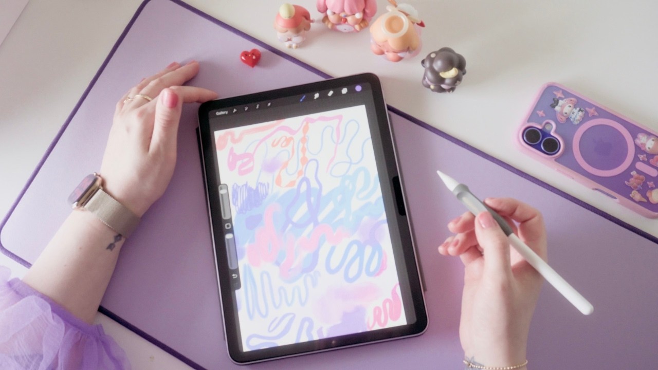 Procreate brushes: gouache made digital