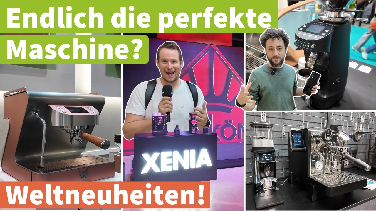 Espresso-Neuheiten 2026: Rocket, Mazzer, Lelit, Eureka, ECM, Mahlkönig und co. liefern ab!