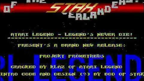 Projekt Prometheus By Atari Legend (Atari St Pc Remake)