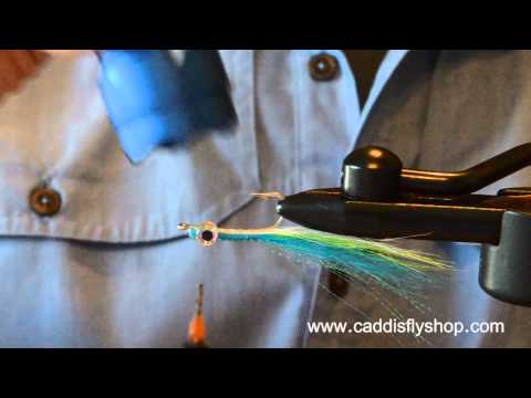 Fly tying Steve baitfish Seatrout saltwater fly (Step-by-step tutorial) 