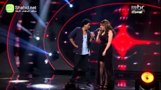 Arab Idol - محمد منير والمشتركين