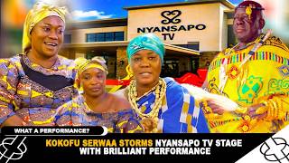 Kokofu Serwaa Storms Nyansapo Tv Stage With Brilliant Performance