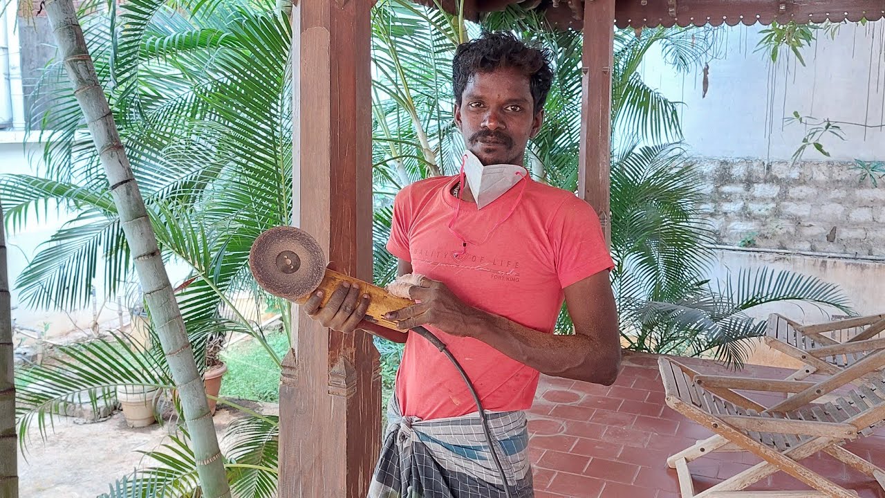 Hyderabad wood polish work Royal wood polish work YouTube