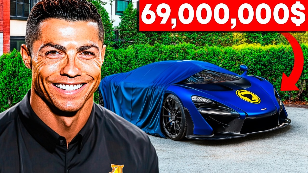 Криштиану Роналду ВПЕРВЫЕ Показал Самые Дорогие Автомобили!