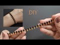 Seed Bead Bracelet Tutorial, How to Make Beaded bracelet easy,  Beaded Jewelry Making