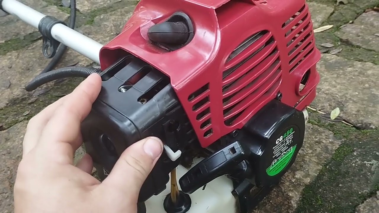 CUIDADOS COM ROÇADEIRA LATERAL ! Roçadeira Garthen CG 450