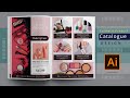 Tutoriel de conception de catalogue dans illustrator  comment crer un catalogue de produits 