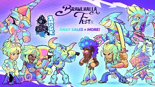 BRAWLHALLA FEST | UNLOCKING ALL LENGED COLORS!!!