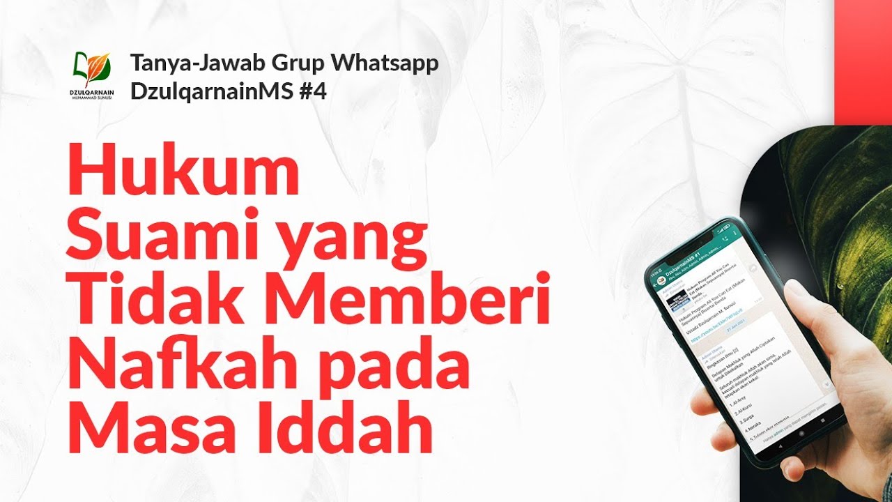 Hukum Suami yang Tidak Memberi Nafkah pada Masa Idah