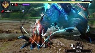 【MH4U/ MH4G】LV140 Zinogre︱Solo︱8'56''73︱GS (Training) / ジンオウガ原種