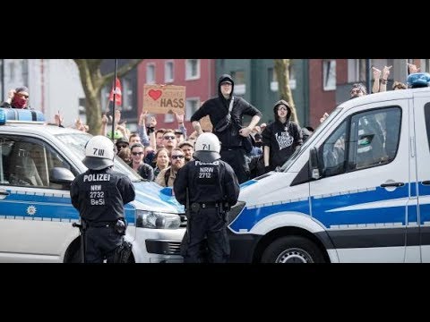 Autonome und Polizei: Auseinandersetzungen bei Neonazi-Demo in Dortmund