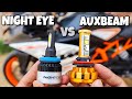 Night Eye Light vs Auxbeam Light Which is Actual Best led Must Watch