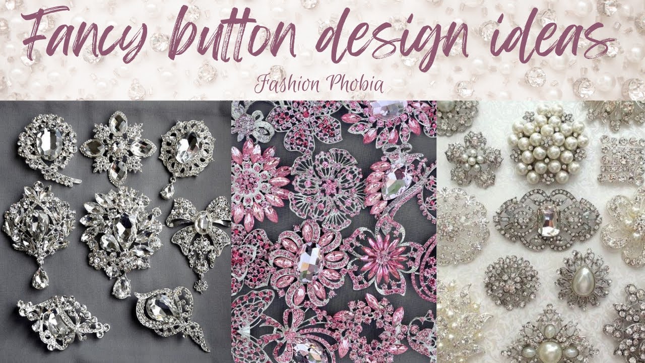 Fancy button design ideas || New button design || Stylish button - YouTube