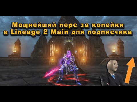 Сделал подписчику монстра из новичка в Lineage 2 Main! Он сносит всё, что движется!