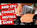 How To Install AMD AM4 Ryzen CPU For Beginners 3 Different Mounting Options