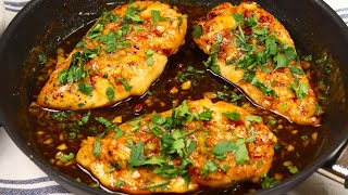 The most delicious and easy chicken breast recipe you can make in 10 minutes!