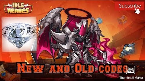 New and old codes for idle heroes For exchange packages!
