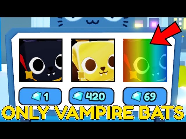 Vampire Bat, Trade Roblox Pet Simulator X (PSX) Items