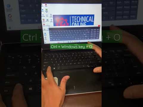 On Screen Keyboard in Computer | windows shortcuts key #OnScreenKeyBoard