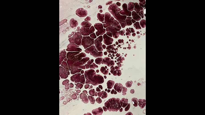 (291) Dump and Swirl acrylic painting. Experimental homemade Aussie Floetrol. Beginner tutorial.