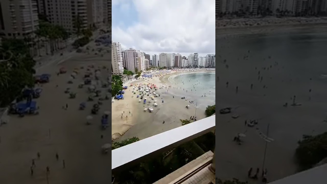 E hoje deu praia? Confira por aqui! Guarujá - SP PRAIA DAS ASTURIAS #shorts