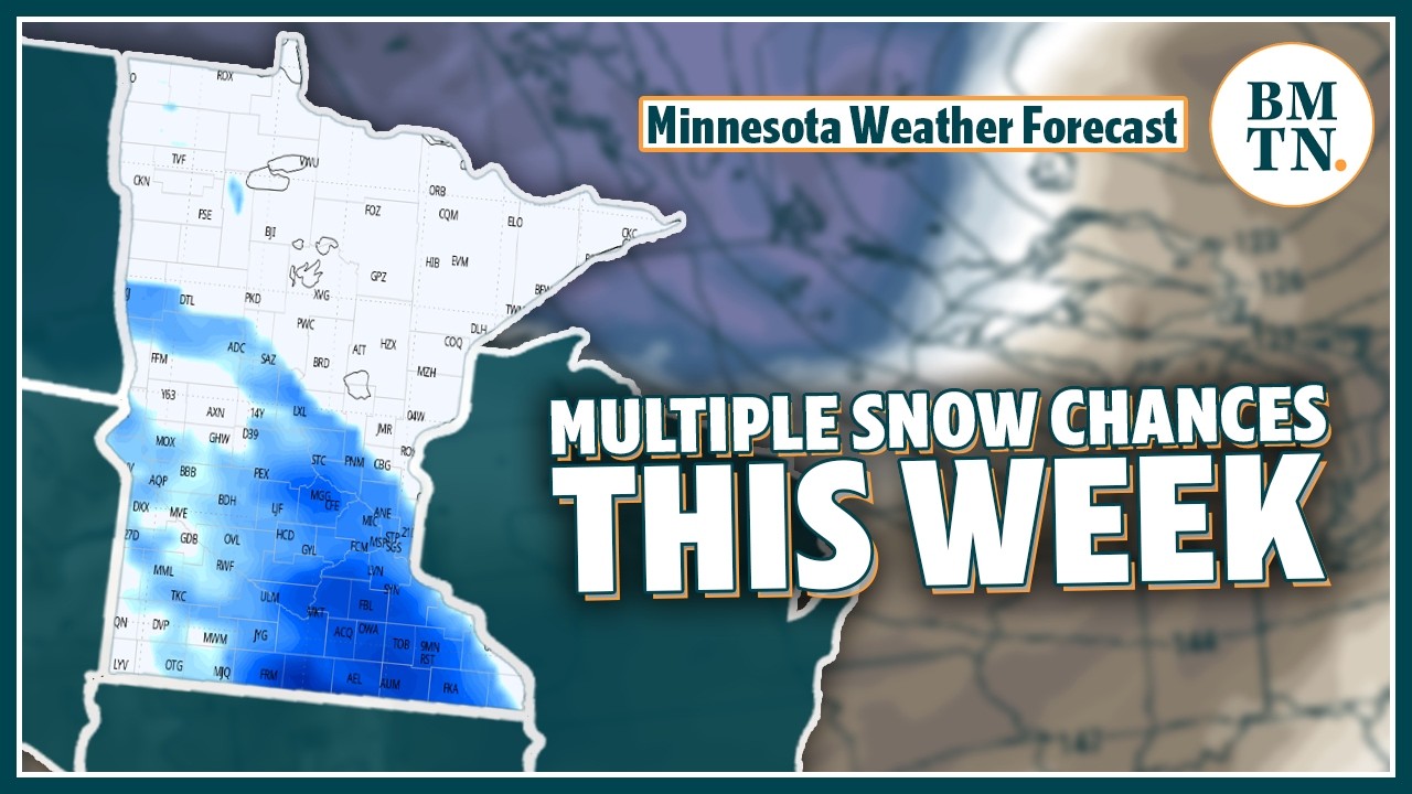 Когда и где в Миннесоте на этой неделе может выпасть снег.