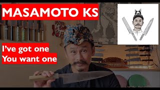 This is why you want a Masamoto KS 240mm Gyuto