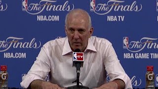 Gregg popovich postgame interview after game 3 vs heat